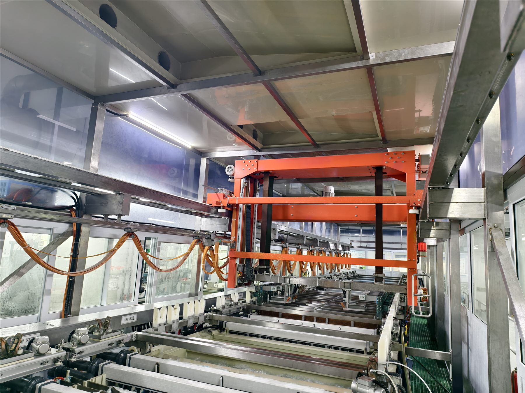 PCB wet process production line