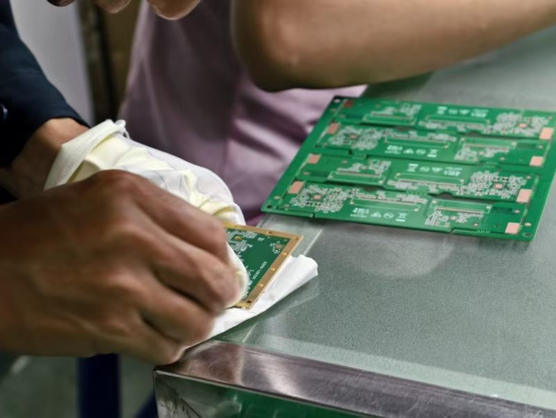 Manual final bare PCB inspection